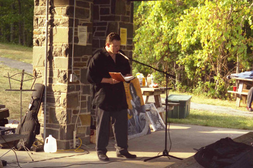 R.M. Engelhardt at 2001 Albany Word Fest