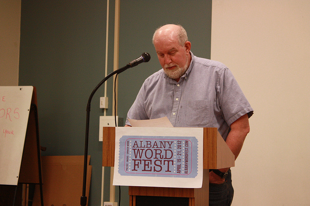 Alan Casline at the 2012 Albany Word Fest