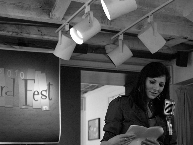 Shannon Lynette at the 2010 Albany Word Fest