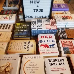 Books at Rough Draft in Kingston, NY