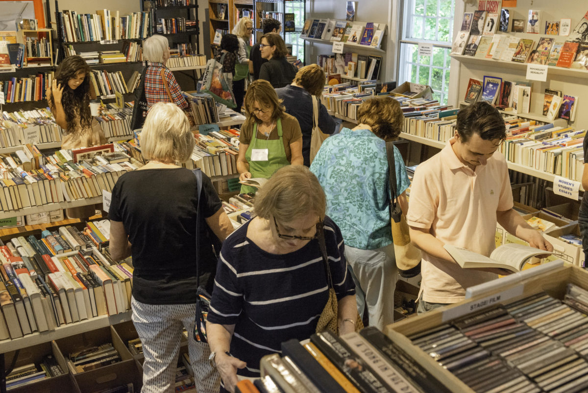 Spencertown Academy Festival of Books Sale photo by Gerald.Seligman