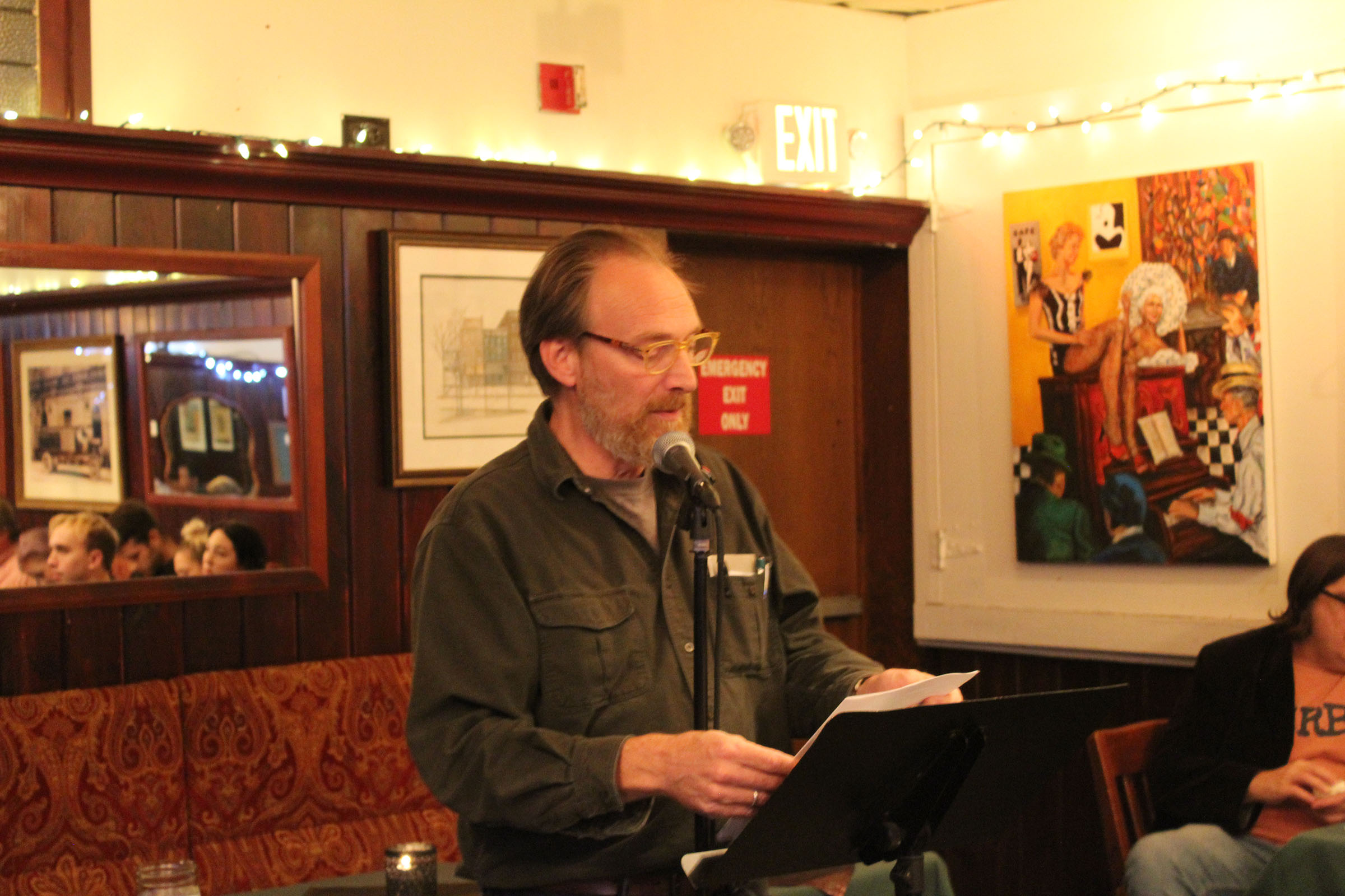 Guy Reed at Poets Speak Loud, September 30, 2019