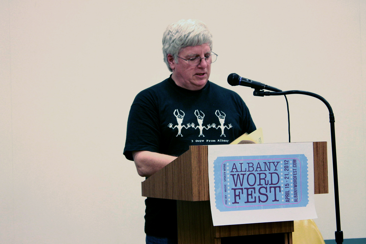 Alan Catlin at the 2012 Albany Word Fest