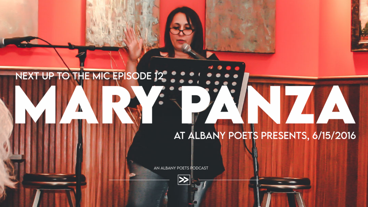Mary Panza at Albany Poets Presents