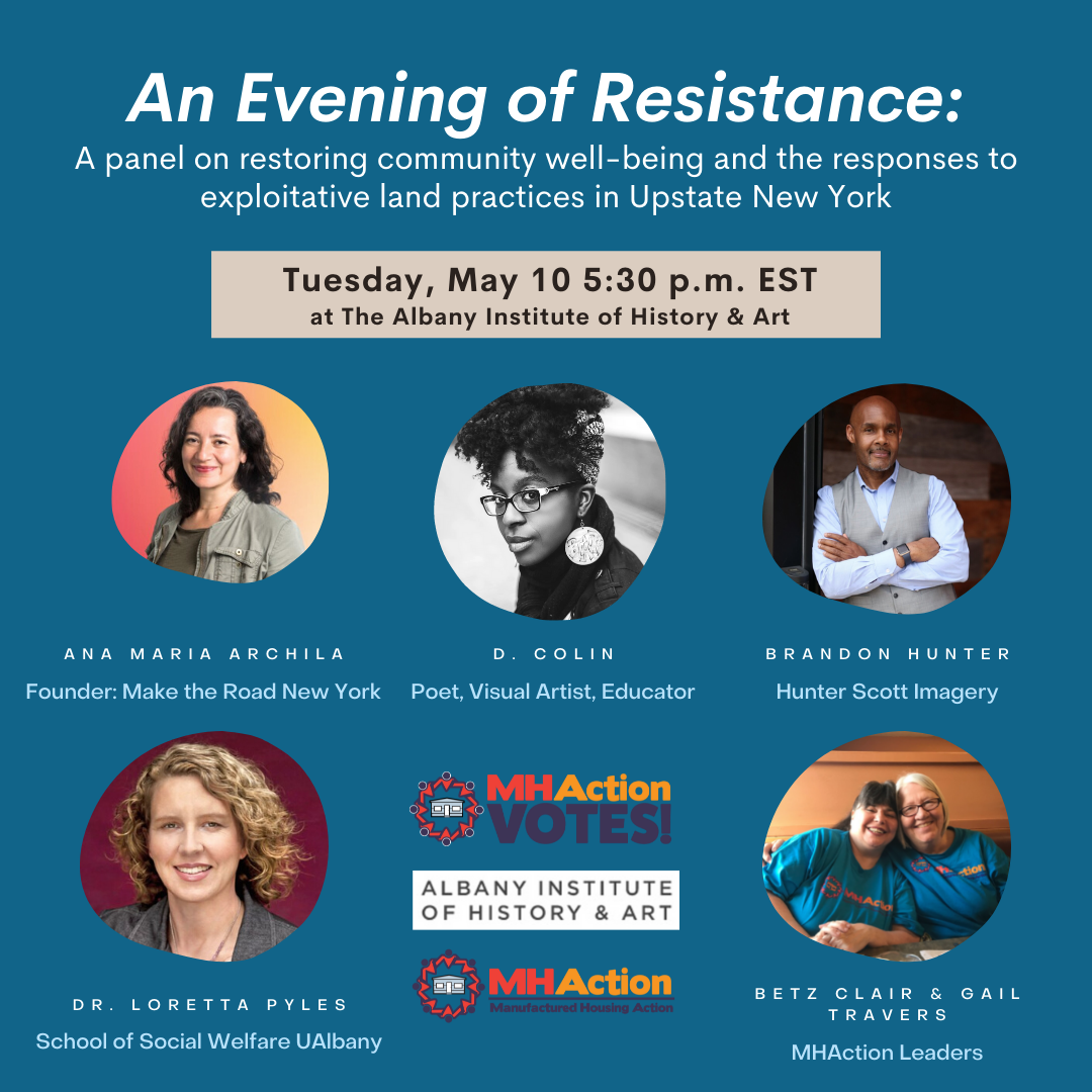 An Evening of Resistance: A Panel on Restoring Community Wellbeing