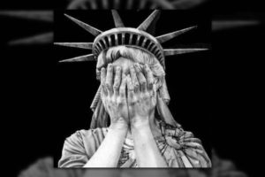 Weeping Statue of Liberty