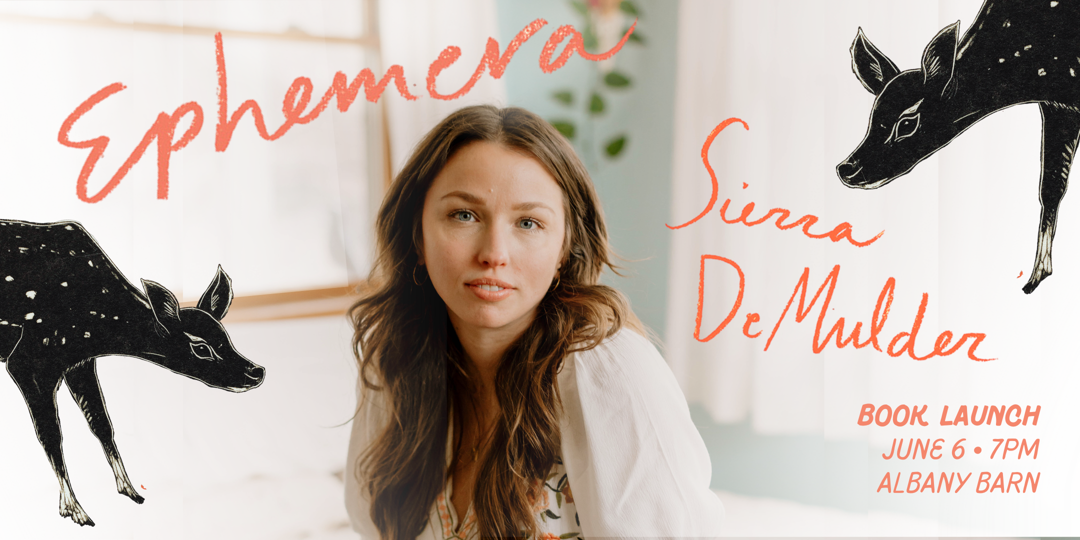 Ephemera Book Launch with Sierra DeMulder - Hudson Valley Writers Guild
