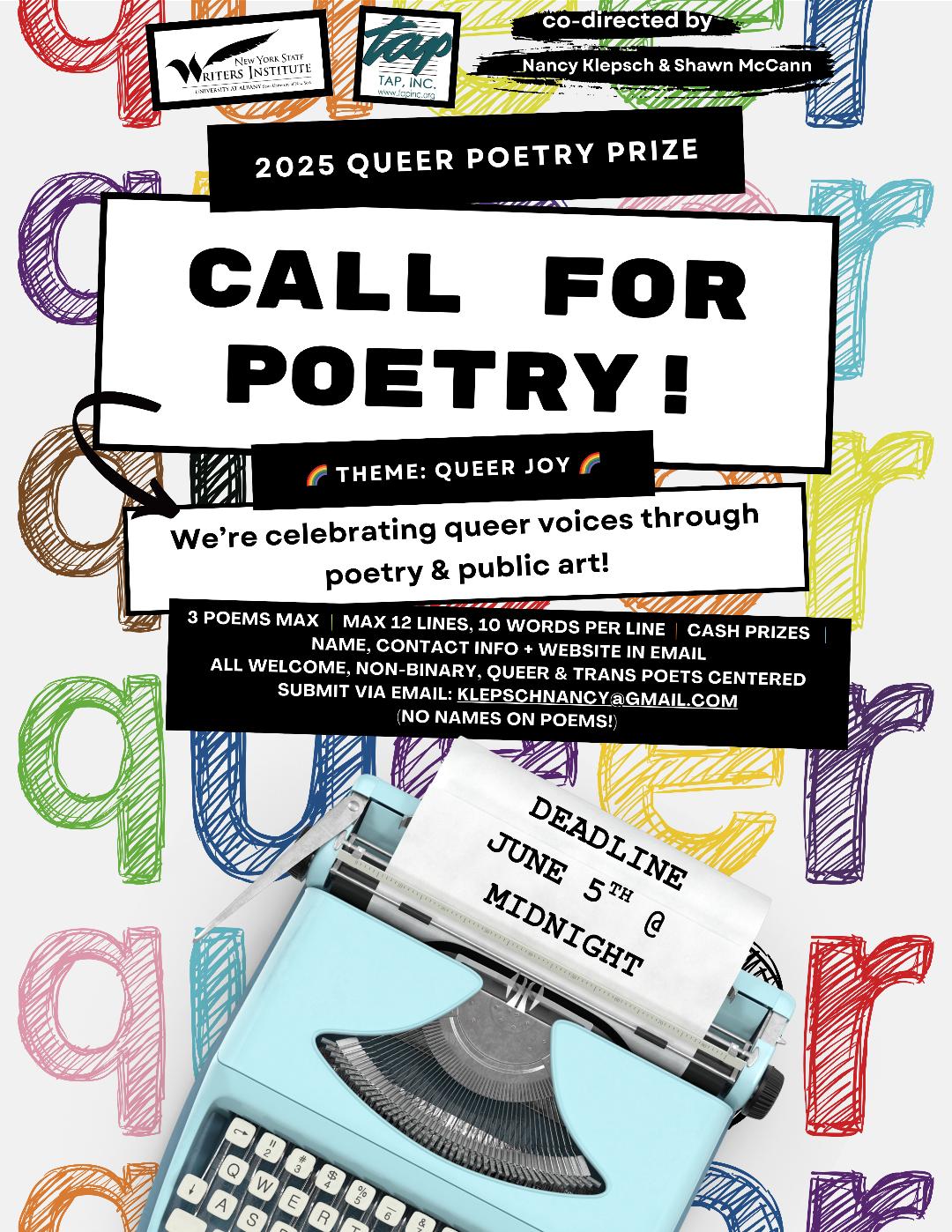 Queer Poetry Prize