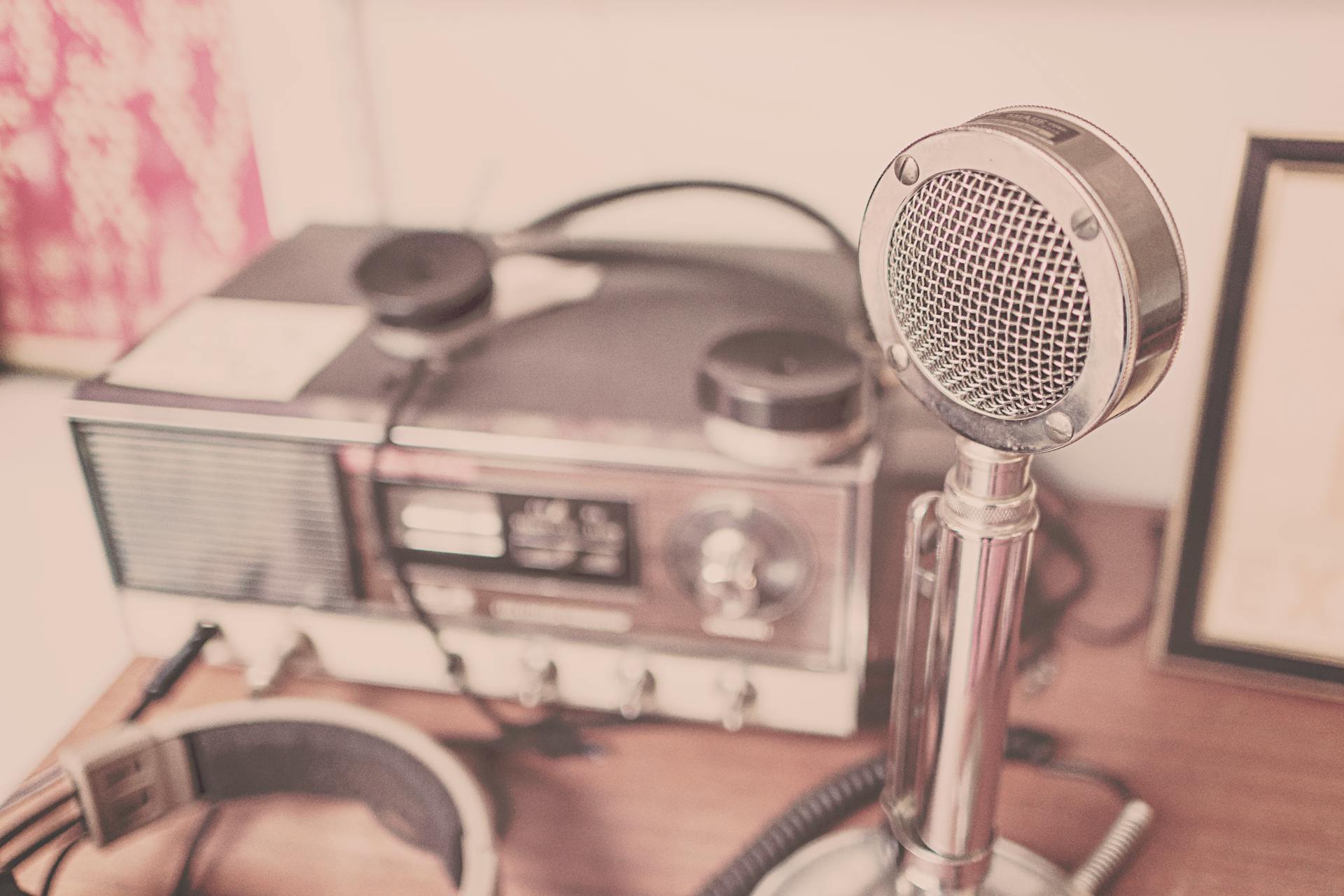 Vintage Radio Mic